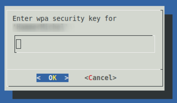 WPA-Key eingeben